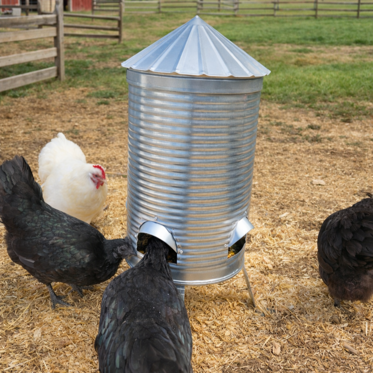 Rugged Ranch Silo Feeder, 20 lbs
