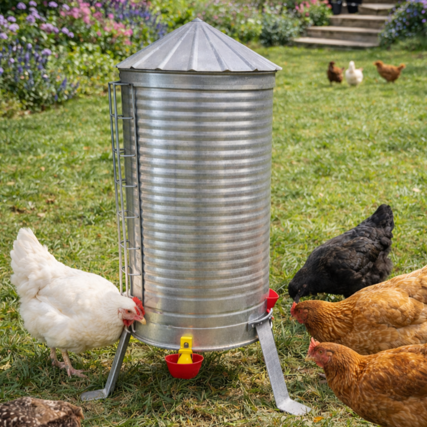 Rugged Ranch Silo Waterer, 3.5 gal