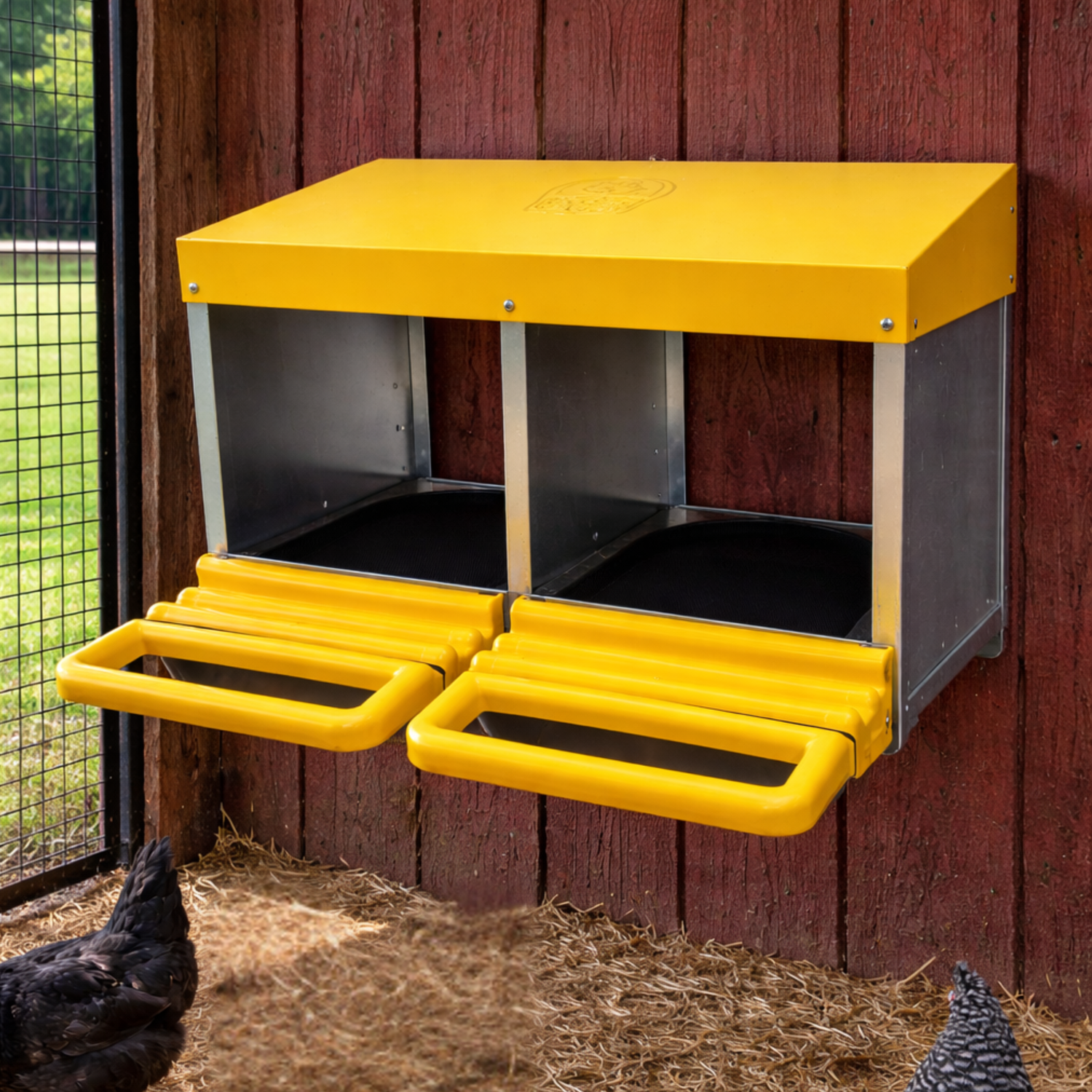 Rugg"EGG" Roll Back Nesting Box
