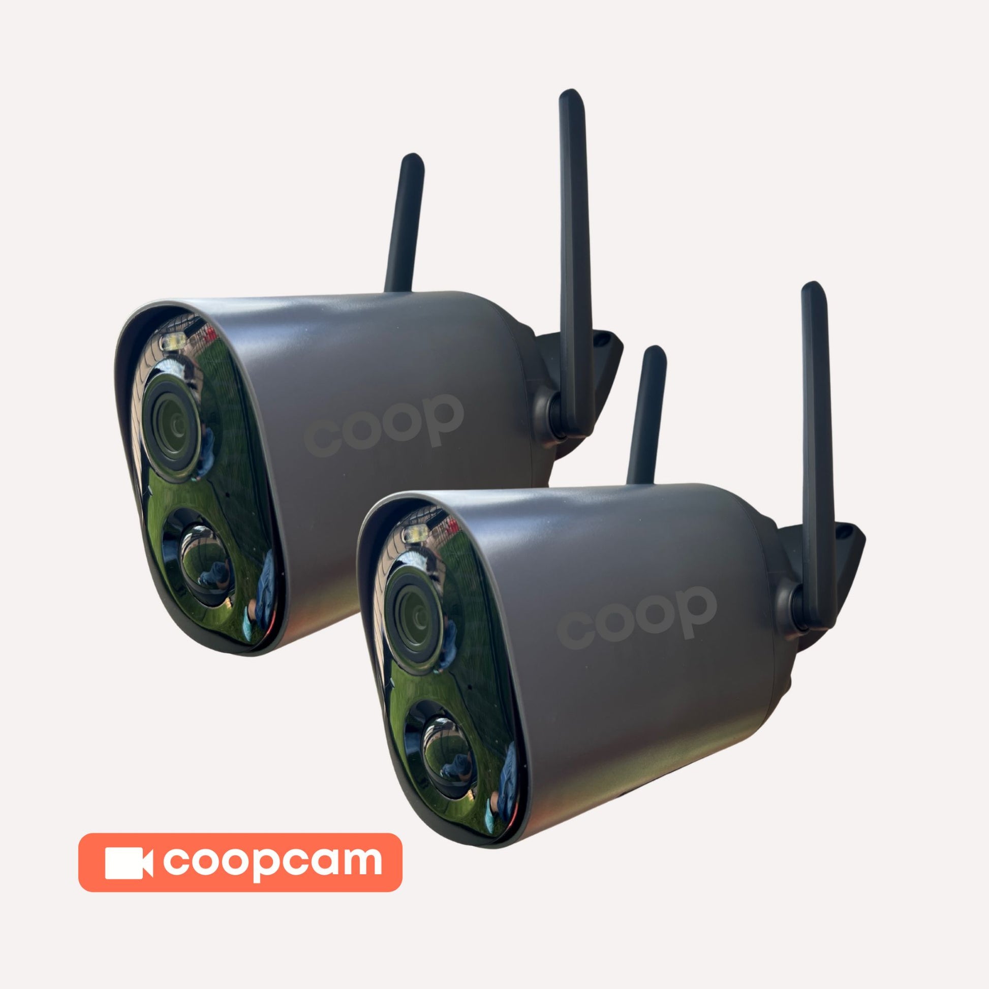 The Smart Coop cameras have 2-way audio which allows you to hear whats going on in the coop.