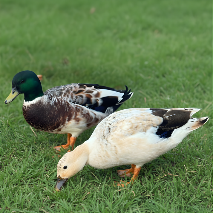 Hatching Eggs: Snowy Call Duck, Flock & Field Location - My Pet Chicken
