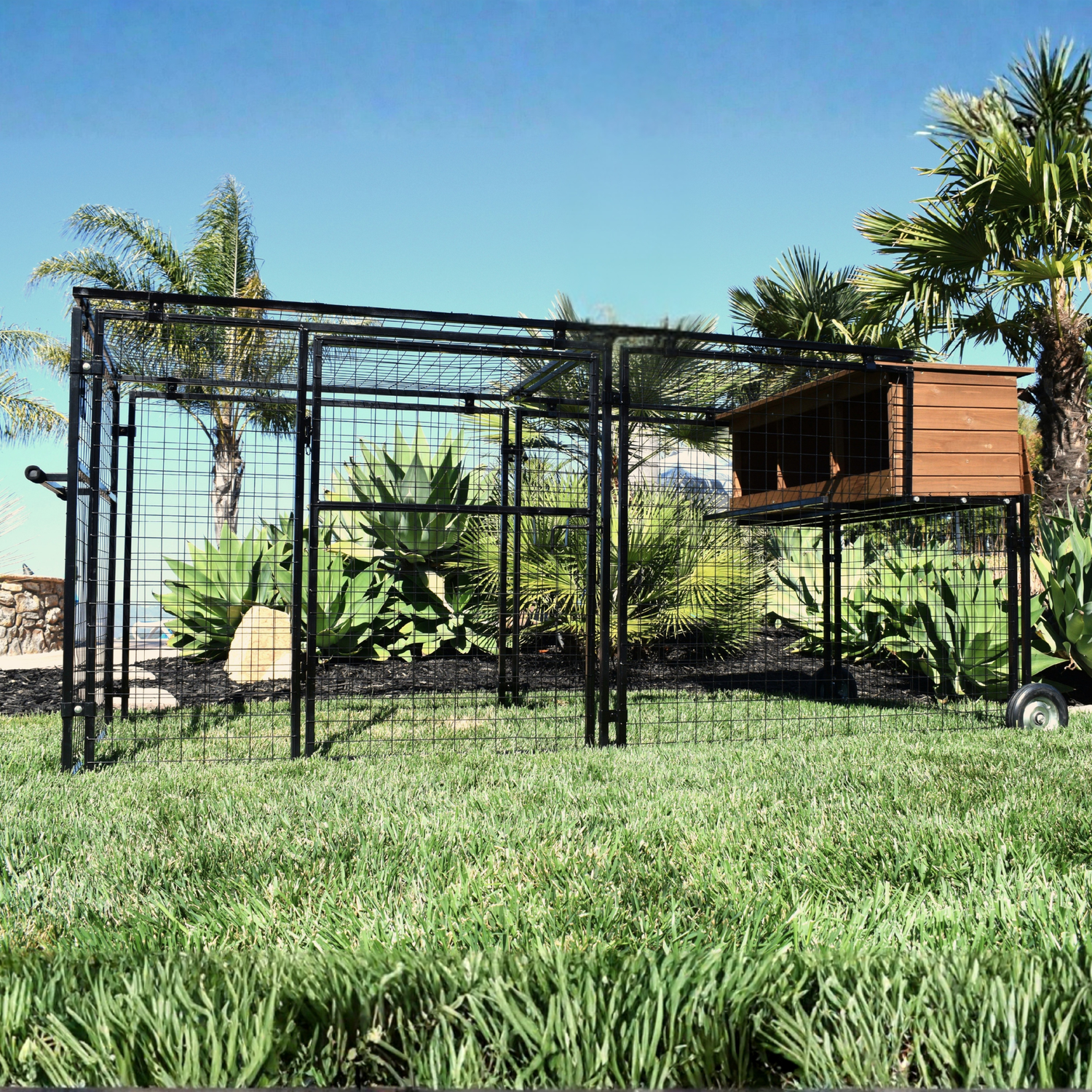 Spring Fling Mobile Chicken Coop (up to 9 chickens)