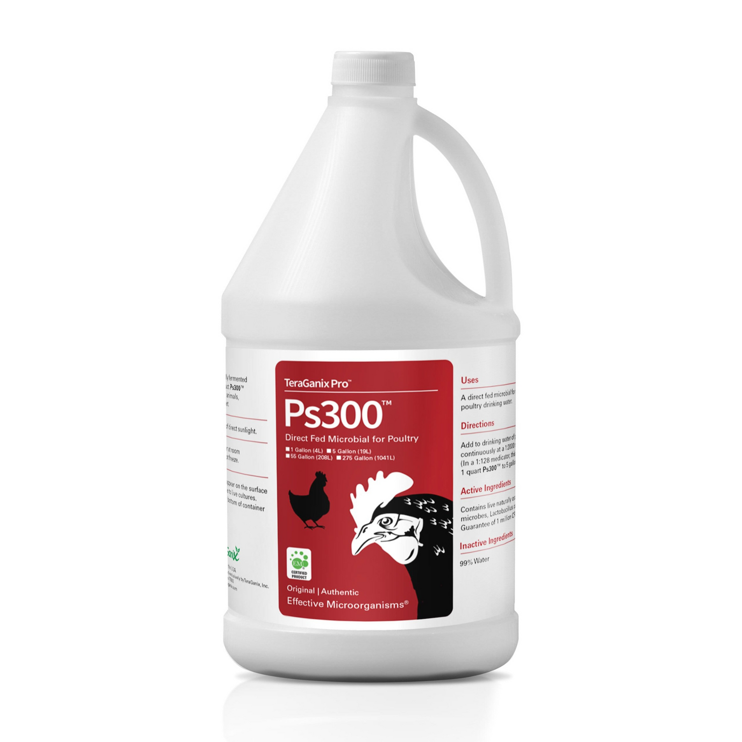 TeraGanix Ps300™  Direct-Feed Microbial Probiotic for Poultry