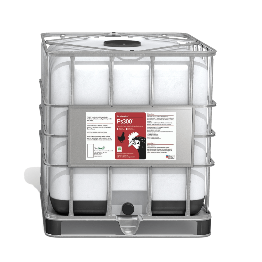 TeraGanix Ps300™  Direct-Feed Microbial Probiotic for Poultry