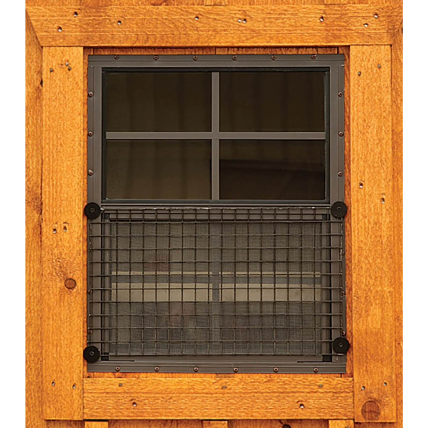 Custom Amish-Built 8'x28' A-Frame Chicken Coop plus Run
