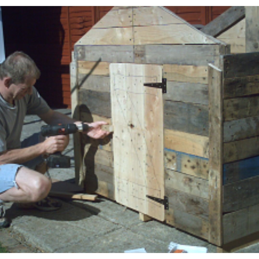 The Wooden Chicken Coop Plans include a 7 part series of instructions.