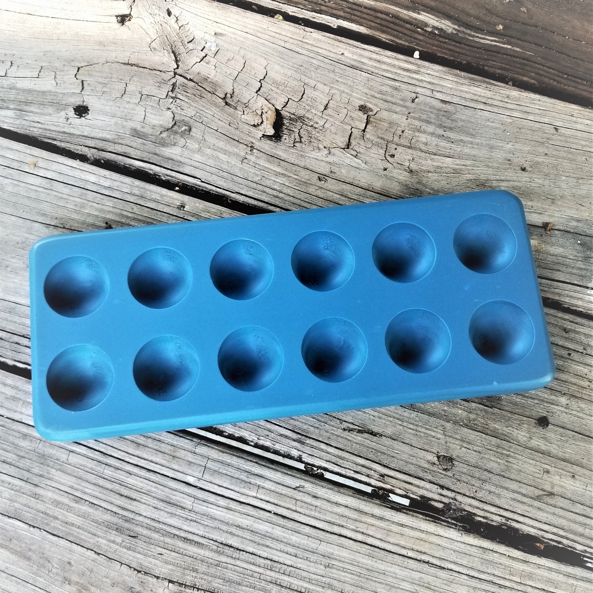 Blue Decorative Egg Tray