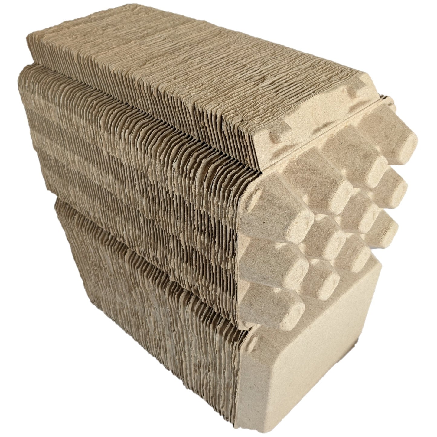 Henlay Vintage Blank Egg Cartons, Classic 3x4 Design, 2 Colors, 25, 65, 75, or 200 Pack