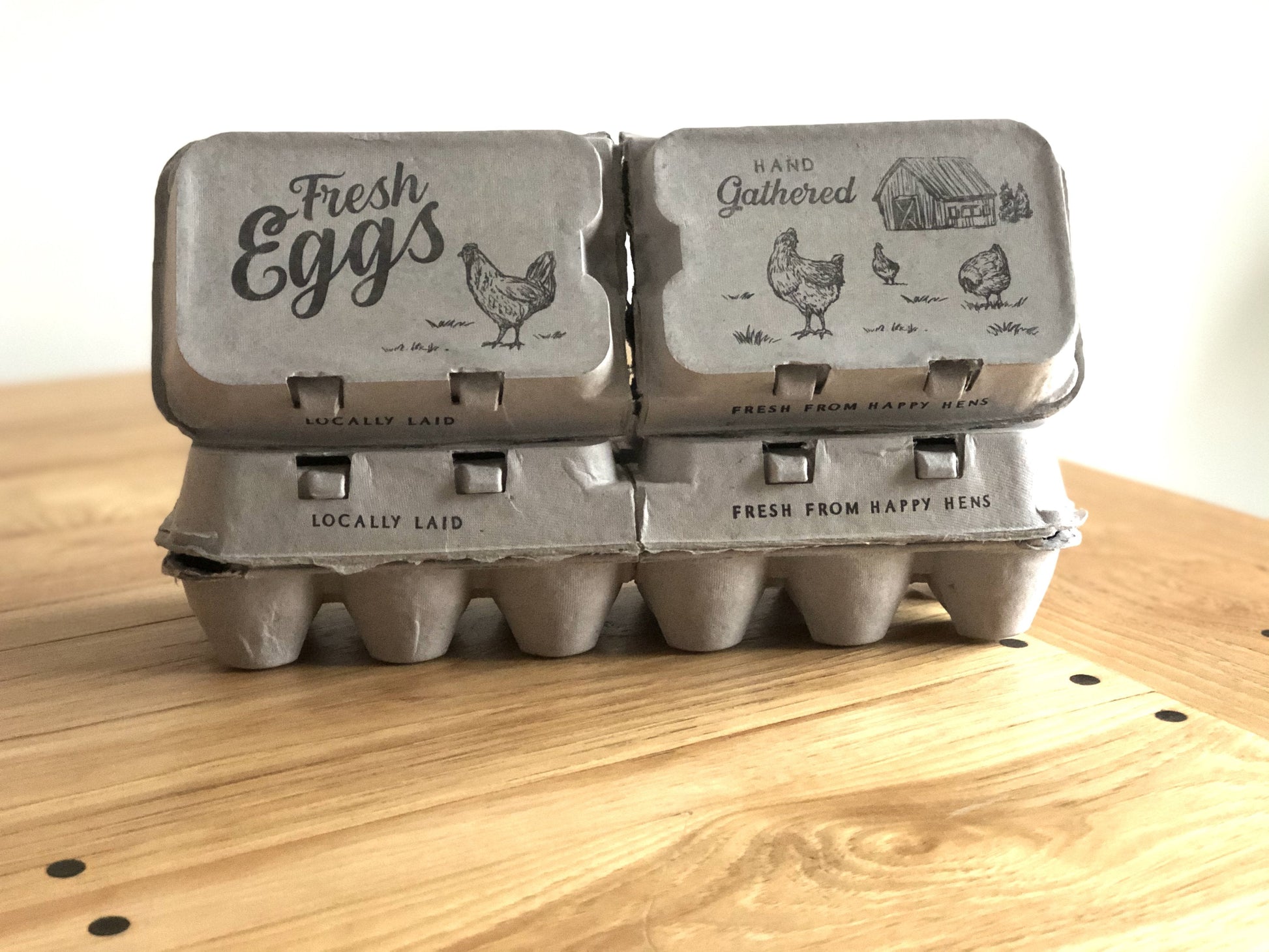 Henlay Split-Apart Egg Cartons - Securely Holds 6 or 12 Extra Large Eggs, 50 | My Pet Chicken