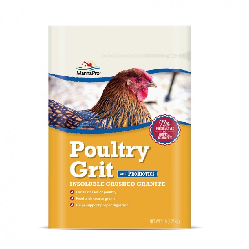 Poultry Grit with ProBiotics, 5lb bag