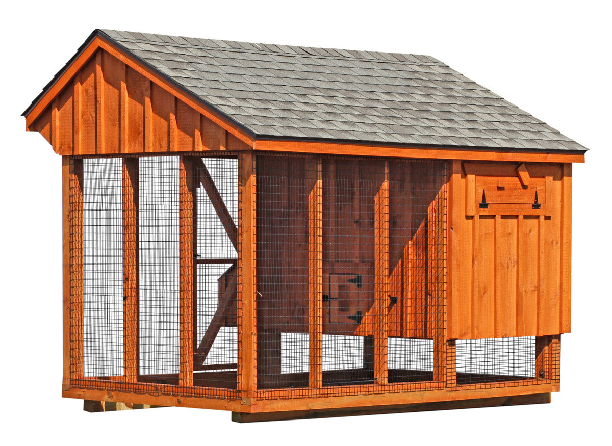 Products All-In-One 6x10 Chicken Coop Plus Run