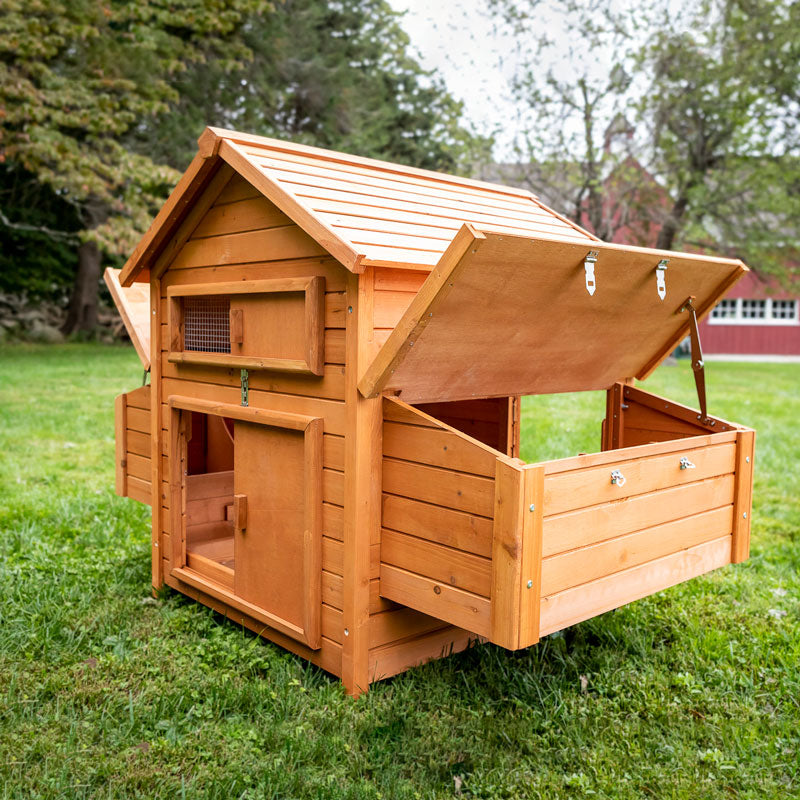 The Bungalow Chicken Coop ships for free!