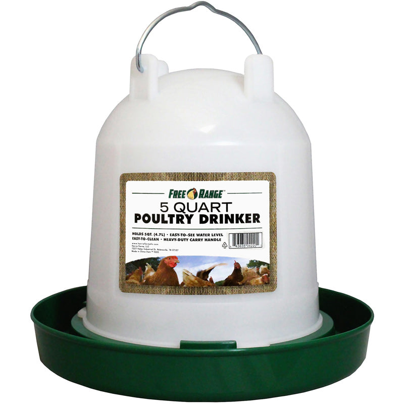 Plastic Hanging Poultry Waterer - My Pet Chicken