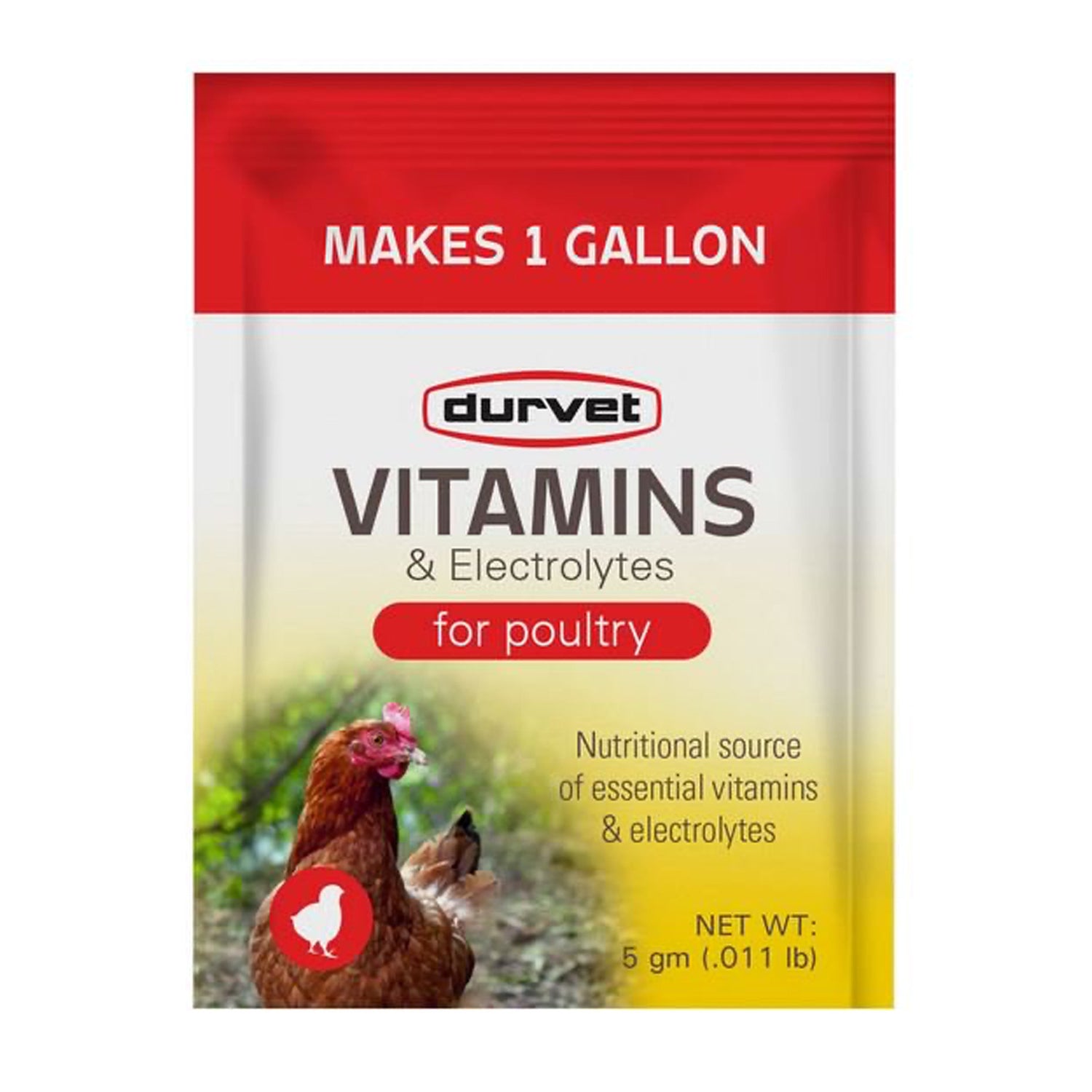 Durvet Vitamins & Electrolytes for Poultry, 5 gm