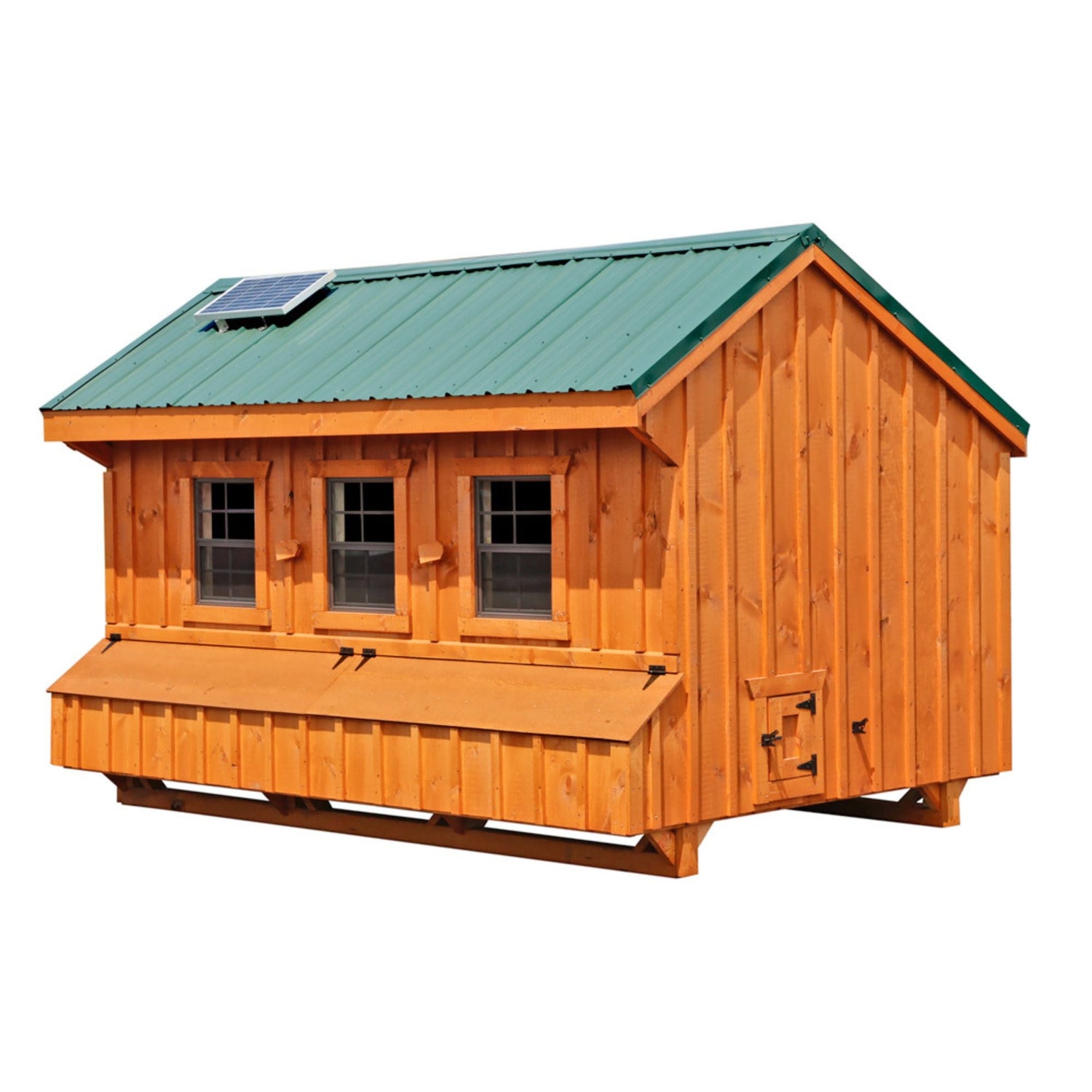 Custom Amish-Built Craftsman 7'x12' Chicken Coop (up to 40 chickens)