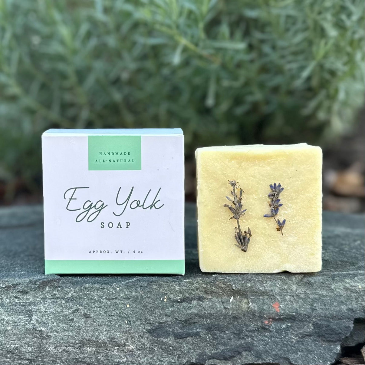 Lavender Egg Yolk Soap My Pet Chicken