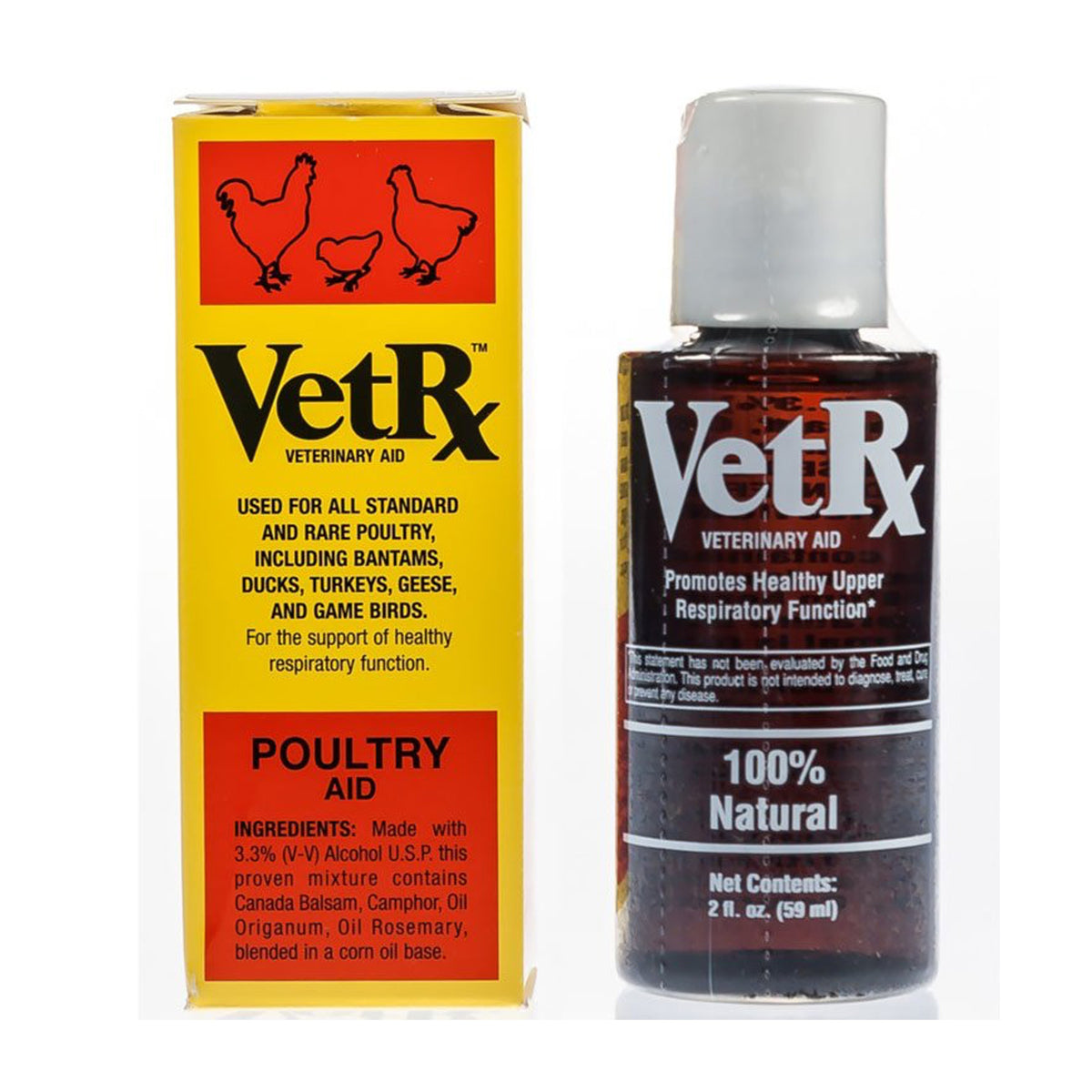 Poultry Rx VetRx Poultry Remedy (2 oz) - My Pet Chicken